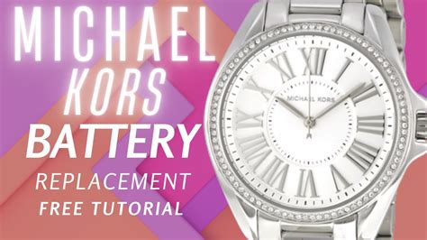 how to change a michael kors watch battery|michael kors watch repairs.